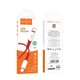 Зарядний кабель HOCO X70 Ferry Type-C to Type-C Cable 60W 3A 1m Red - изображение 3
