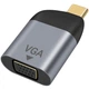 Адаптер, конвертер с Type-C на VGA для передачи видео Addap UC2VGA-01, переходник для ноутбука, проектора, телевизора, FullHD 1080P (0111) - изображение 1