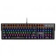 Клавіатура Vinga KBGM160 LED Outemu Blue USB Black (KBGM160 Black) - зображення 1