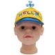 Кепка детская "Hello", жёлтый, 46 см, 1-3 года, хлопок (517588) - изображение 6