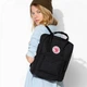 Рюкзак Fjallraven Kanken 16 л чорний - изображение 7
