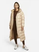 Пуховик зимний длинный женский Nike W Nsw Tf City Hd Parka DH4081-200 M Бежевый (196148945676) - изображение 3