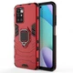 Чехол Fiji Ring для Xiaomi Redmi Note 11 4G бронированный бампер с кольцом красный - изображение 2