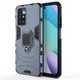 Чохол Fiji Ring для Xiaomi Redmi Note 11 4G броньований бампер з кільцем темно-синій - зображення 2