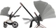 Универсальная коляска 2 в 1 Cybex e-Priam 4.0 Fashion Edition Simply Flowers Pink шасси Matt Black - изображение 11