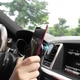 Автотримач Hoco CA37 Air outlet multi-function Magnetic in-car holder Black-grey - изображение 7
