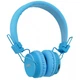 Беспроводные Bluetooth наушники MDR NIA-X2 до 12 ч работы Микрофон МР3 microSD Blue Light (46374IM) - зображення 1