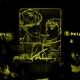 Акриловый светильник-ночник BJ Alex жовтий tty-n001902 - изображение 1