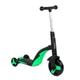 Самокат Беговел Велосипед 3 в 1 Трансформер JT Best Scooter, DIMSA-658, Салатовий - зображення 1