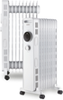 Масляный радиатор KUMTEL KUM-1225S White - изображение 2