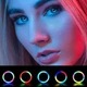 Кільцева лампа з RGB режимами освітлення та утримувачем телефону (діаметр 26 см) - зображення 10