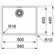 Мойка кухонная Franke Maris MRX 110-50/122.0598.741 (122.0598.741) - изображение 3