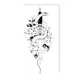 Временная тату Ne Tattoo "Змея с мечом" XQB-114 - изображение 2