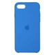 Silicone Case Original for Apple iPhone SE 2022/2020/8/7 (HC) - Capri Blue - изображение 1