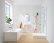 Cмеситель для ванны однорычажный с коротким изливом GROHE BauCurve хром латунь 23599000 - изображение 3