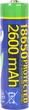 Akumulatorki Gembird Li-ion 18650 2600 mAh (EG-BA-18650/2600) - obraz 1