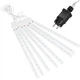 Гирлянда метеоритный дождь Springos 3 м 144 LED CL1216 Mix - изображение 13