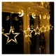 Гирлянда бахрома уличная (наружная) Springos 2 м 138 LED CL4013 Warm White - изображение 7
