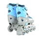 Роликовые коньки Action KIRE/Blue/33-36 - изображение 9