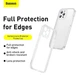 Чехол BASEUS Camera Lens Protector Frame Case для Iphone 12 Pro (FRAPIPH61P-02) white - изображение 3