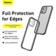 Чехол BASEUS Camera Lens Protector Frame Case для Iphone 12 mini (FRAPIPH54N-02) black - зображення 2