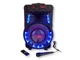 Аккумуляторная акустическая система XPRO SS-7373 колонка чемодан 100Вт USB, SD, FM радио, Bluetooth, микрофон, ДУ (SS-7373) - изображение 1