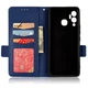 Чохол-книжка Idewei Side Lock для Infinix Hot 12 Play NFC (X6816D) Navy Blue - изображение 2
