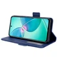 Чохол-книжка Idewei Side Lock для Infinix Hot 12 Play NFC (X6816D) Navy Blue - изображение 4