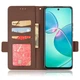 Чохол-книжка Idewei Side Lock для Infinix Hot 12 Play NFC (X6816D) Brown - изображение 3