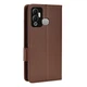 Чохол-книжка Idewei Side Lock для Infinix Hot 12 Play NFC (X6816D) Brown - изображение 5