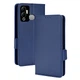 Чохол-книжка Idewei Side Lock для Infinix Hot 12 Play NFC (X6816D) Navy Blue - изображение 7