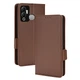 Чохол-книжка Idewei Side Lock для Infinix Hot 12 Play NFC (X6816D) Brown - изображение 7