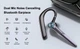 Беспроводная Bluetooth гарнитура G3 c индикатором заряда кнопками управления активным шумоподавлением Бизнес гарнитура - изображение 13