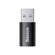 Адаптер Baseus Ingenuity Mini OTG USB 3.1 to Type-C Black (ZJJQ000101) - зображення 3