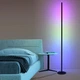 Лампа торшер LED 150 см підлоговий кутовий RGB з пультом від мережі Білий - изображение 2