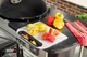 Дошка для нарізки, пластикова з лотком Weber 7032 Код: 009990 - изображение 4