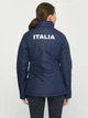 Куртка демисезонная короткая с капюшоном женская Joma Tennis Italy FIT900922331 M Темно-синяя (8424309443207) - изображение 2
