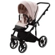 Коляска Adamex Lumi PS-107 2 в 1 Розовый - зображення 6