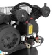 Компресор 100 л, вертикальний, 3 кВт, 220 В, 10 атм, 500 л/хв, 2 циліндра INTERTOOL PT-0017 - зображення 5