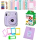 Камера моментальной печати Fujifilm Instax Mini 11 Lilac Purple / Фотобумага 2 картриджа на 20 снимков / Фотоальбомом Фиолетовый на 64 снимка - изображение 1