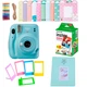Камера моментальной печати Fujifilm Instax Mini 11 Sky Blue / Фотобумага 2 картриджа на 20 снимков / Фотоальбомом Голубой на 64 снимка - изображение 1