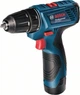 Аккумуляторная дрель-шуруповерт BOSCH Professional GSR120-LI, 2 АКБ 2.0Ah (0.601.9G8.000) - изображение 1