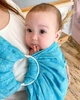 Слінг з кільцями жакардовий бірюзовий Leaf - зображення 2