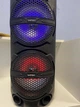 Портативна Bluetooth колонка з LED підсвічуванням KIMISO-223QS із мікрофоном, сабвуфером, режимом TWS+пульт Чорна - зображення 2