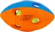 Футбольний м'яч для собак Nerf Dog Rubber Bash з інтерактивним світлодіодом, orange-blue - зображення 2