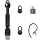 Гарнитура Bluetooth с шумоподавлением с докстанцией Baseus Encok Wireless Earphones A05 Черная (NGA05-01) - изображение 9