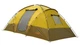 Палатка 4-местная двухкомнатная туристическая GreenCamp GC1100, кемпинговая палатка для семьи и отдыха, просторная желтая - изображение 2