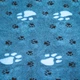 Коврик для собак Vetbed Big Paws turquoise 80х100 см (VB-032) - изображение 1