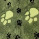 Коврик для собак Vetbed Big Paws green 80х100 см (VB-015) - изображение 5