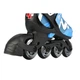 Роликовые коньки Micro NEW Shaper blue-white 25-28 MIS-NS3-BL - изображение 6